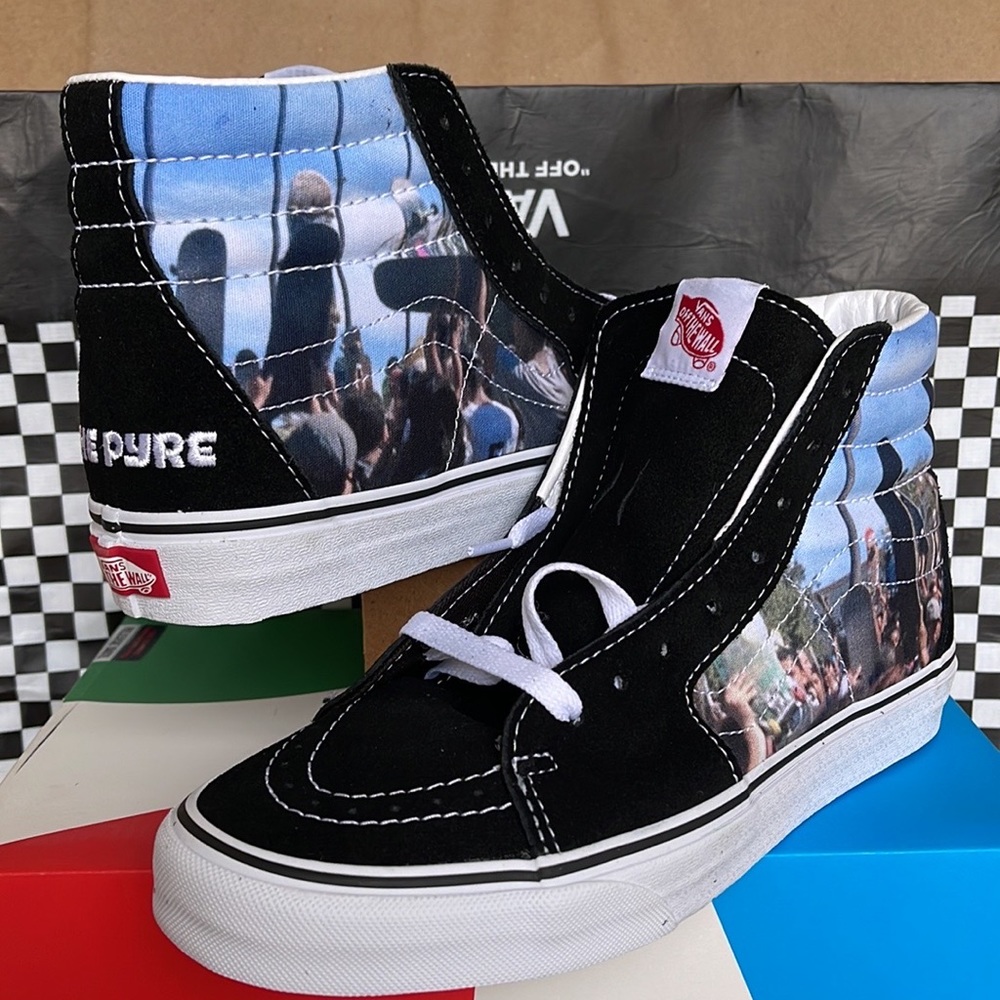 Vans Sk8-Hi Moca Frances Stark/Black Men’s sneakers